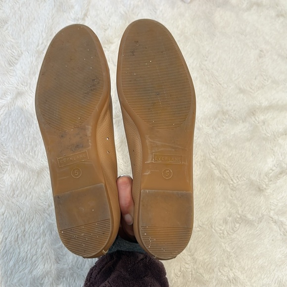 Everlane Italian Leather ‘The Day Glove’ Camel Flats - Picture 11 of 14
